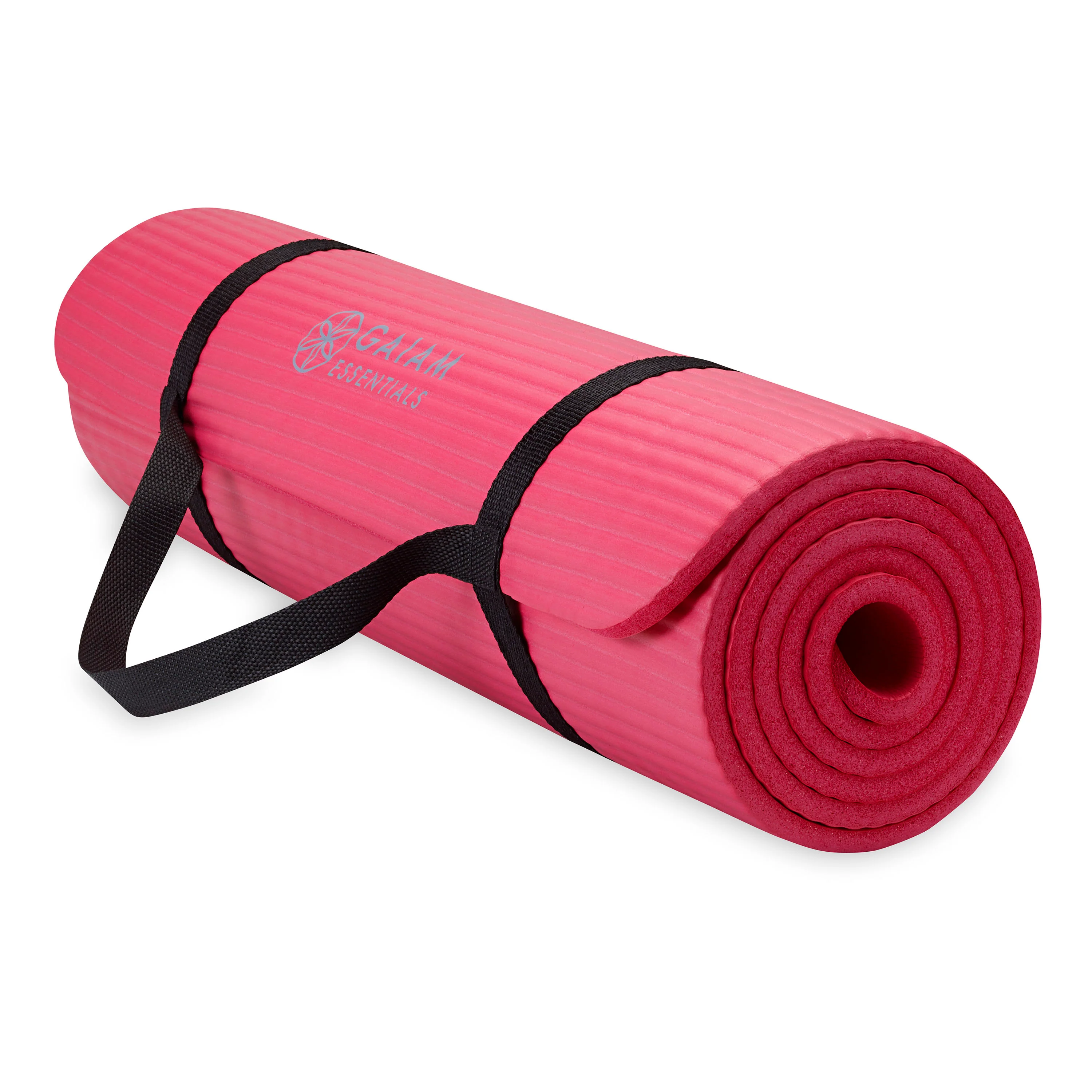 Gaiam Essentials Fitness Mat & Sling (10mm) - Image 14