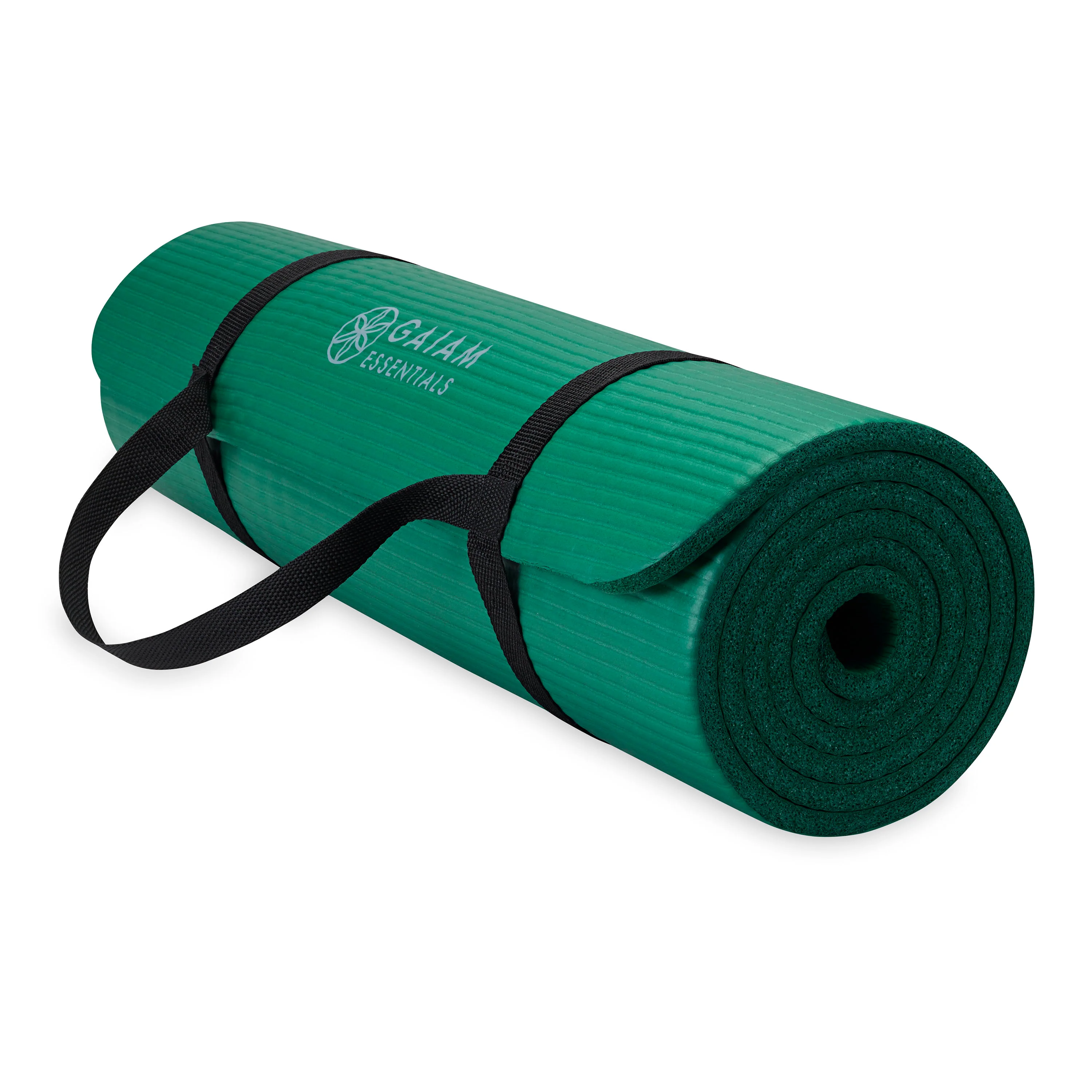 Gaiam Essentials Fitness Mat & Sling (10mm) - Image 24