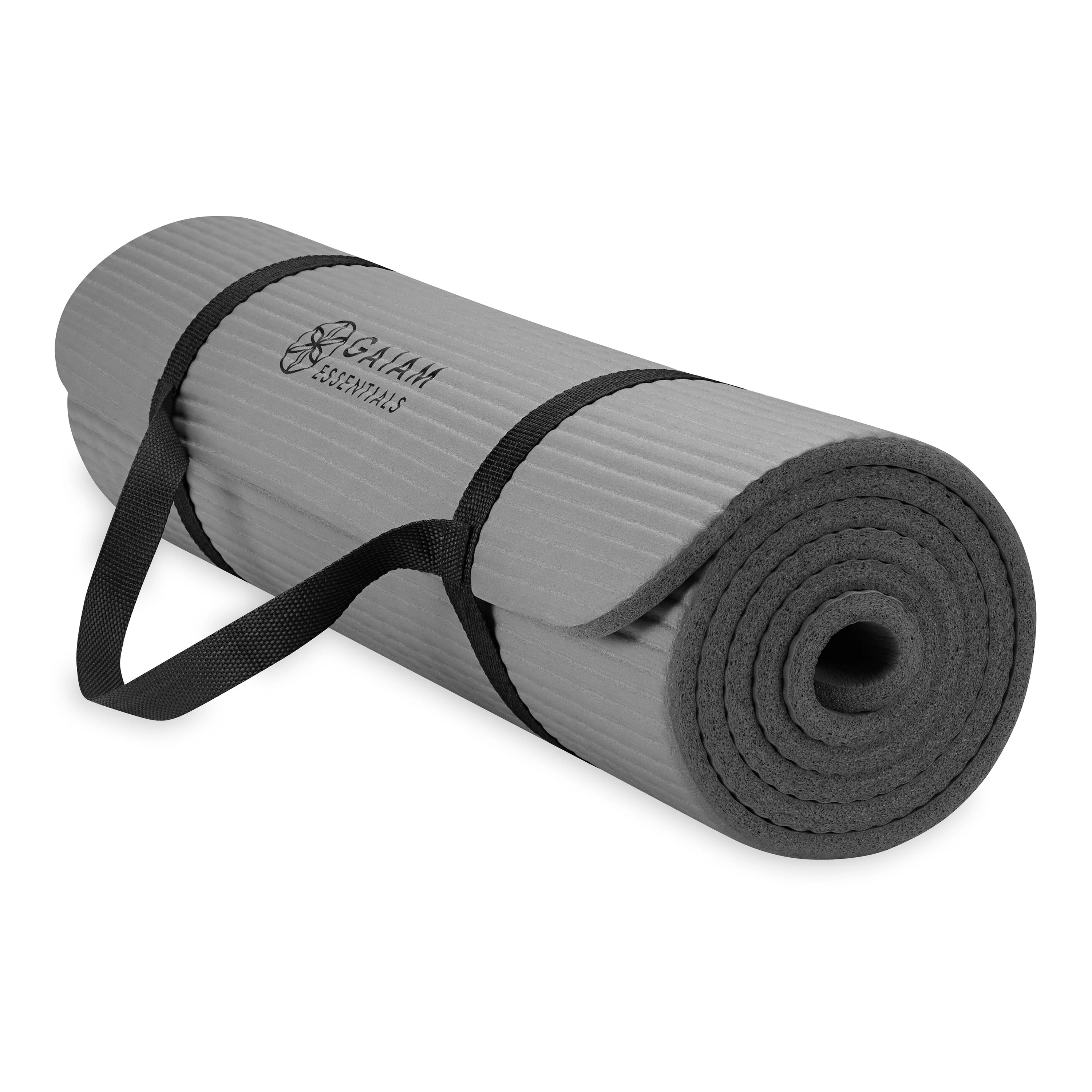 Gaiam Essentials Fitness Mat & Sling (10mm) - Image 29