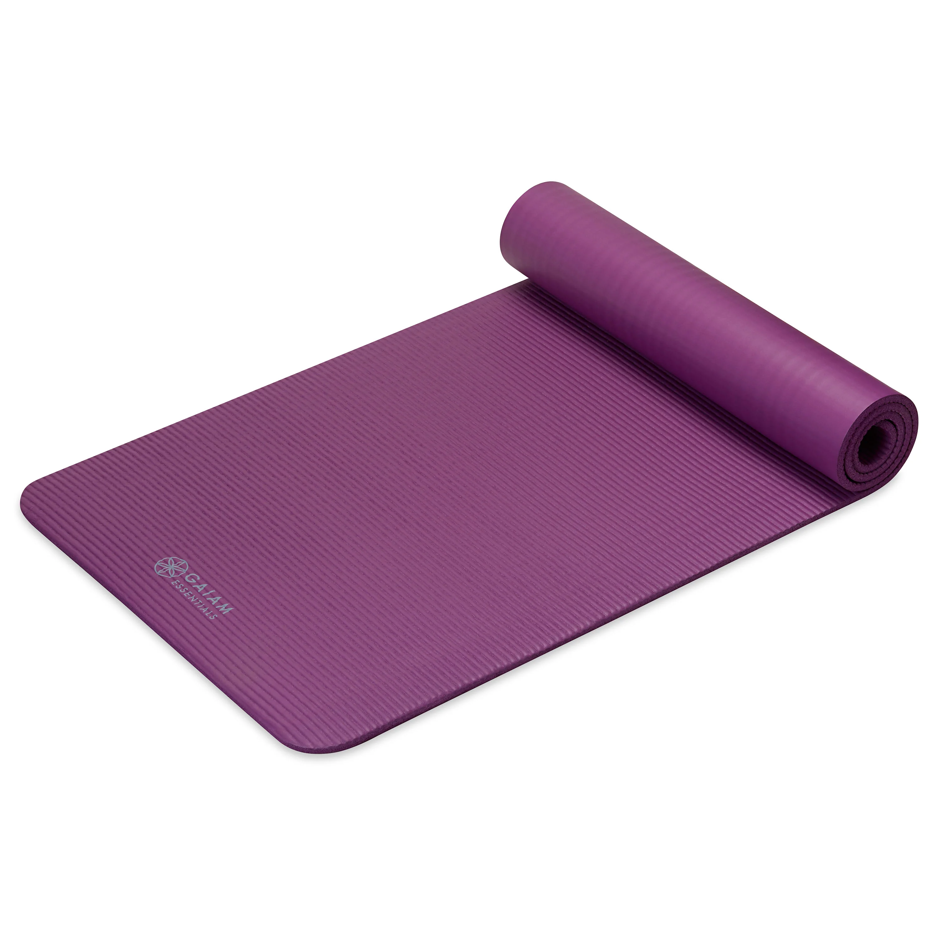 Gaiam Essentials Fitness Mat & Sling (10mm) - Image 37