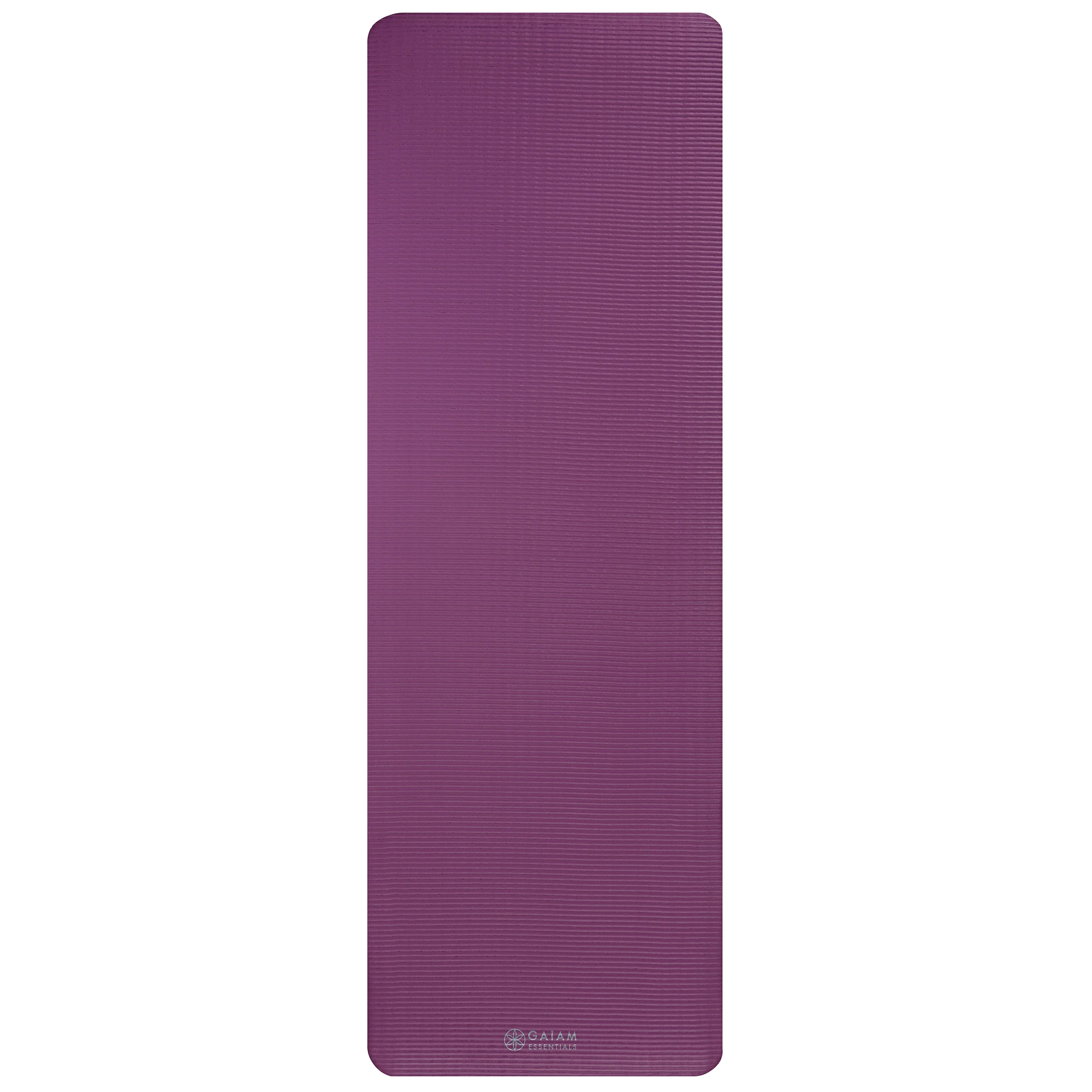 Gaiam Essentials Fitness Mat & Sling (10mm) - Image 38