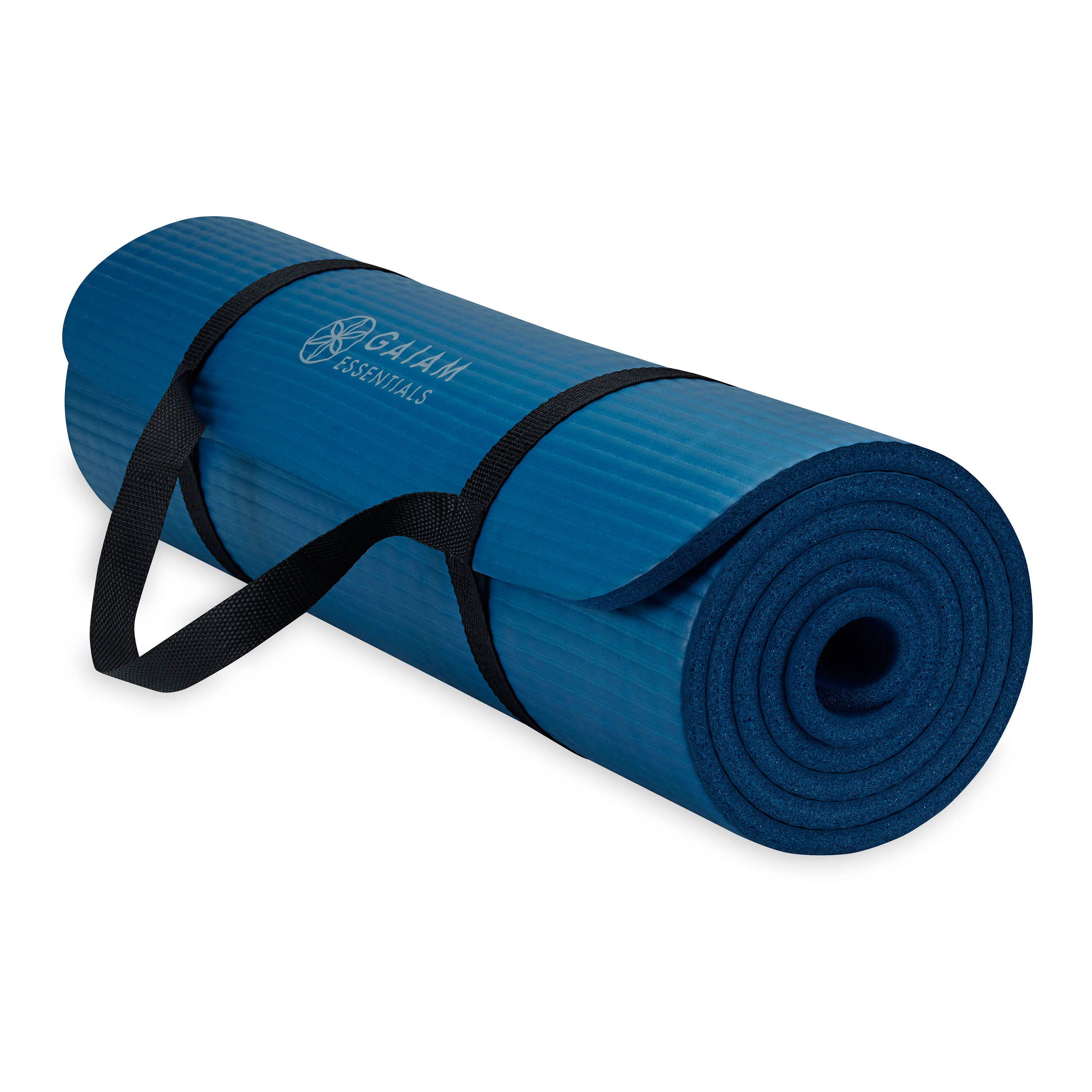 Gaiam Essentials Fitness Mat & Sling (10mm) - Image 44