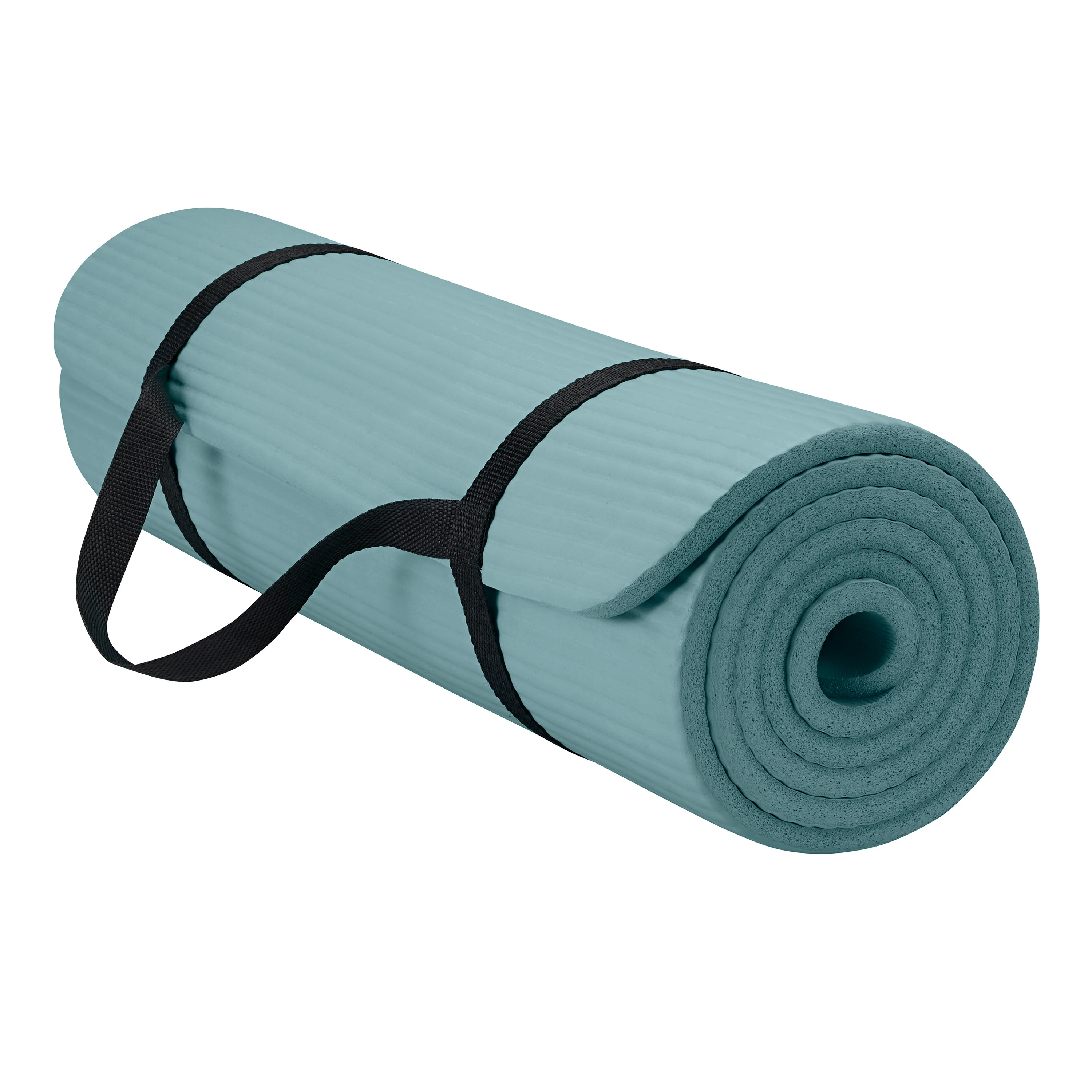 Gaiam Essentials Fitness Mat & Sling (10mm) - Image 51