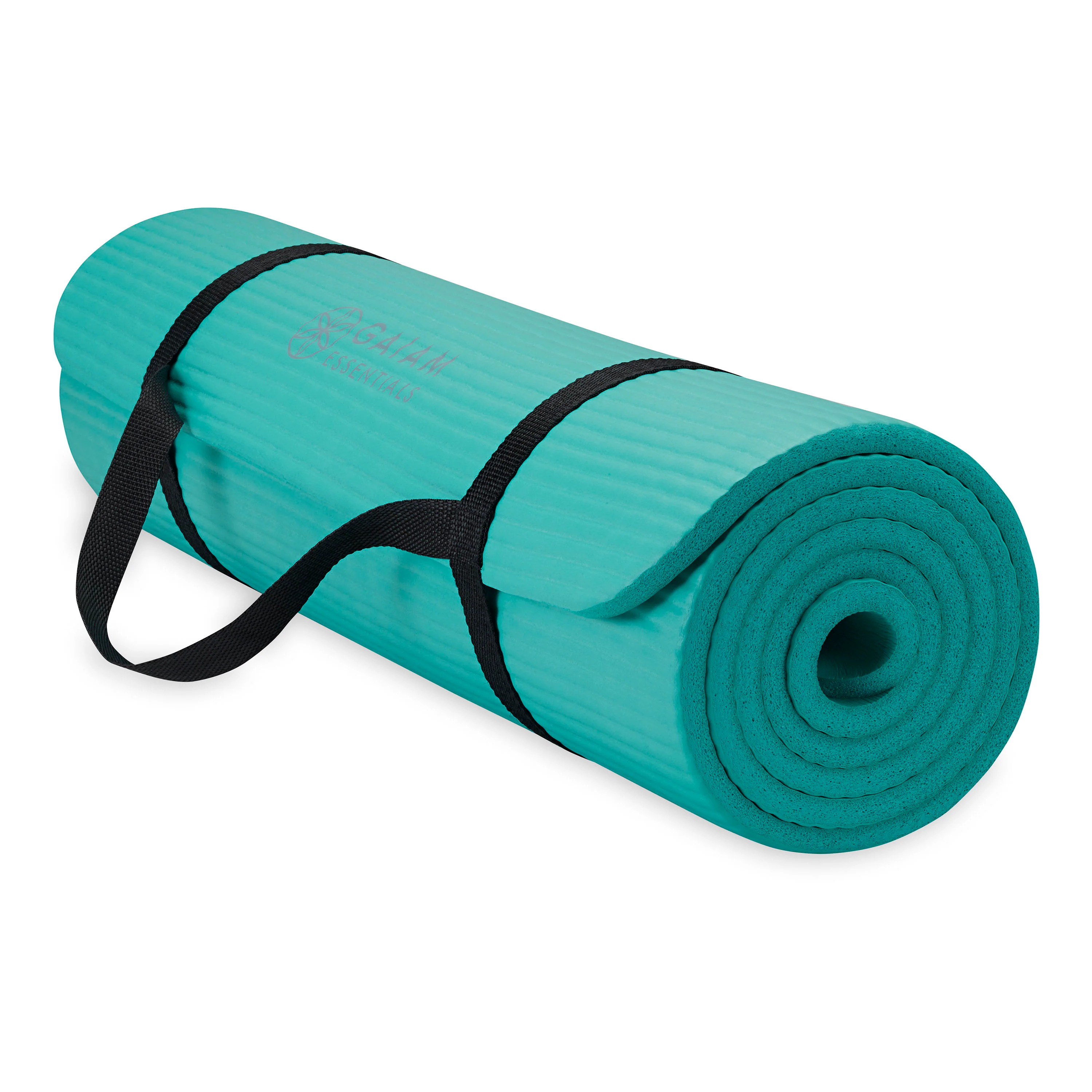 Gaiam Essentials Fitness Mat & Sling (10mm) - Image 9