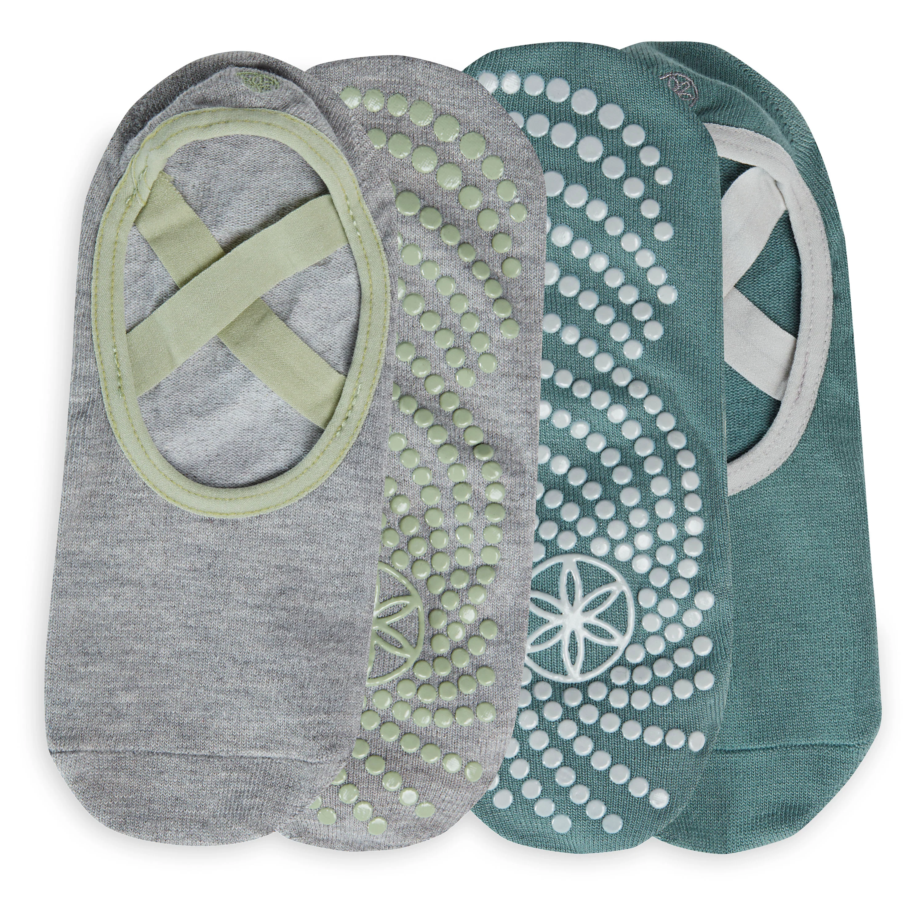 Grippy Yoga-Barre Socks - 2 Pack - Image 13