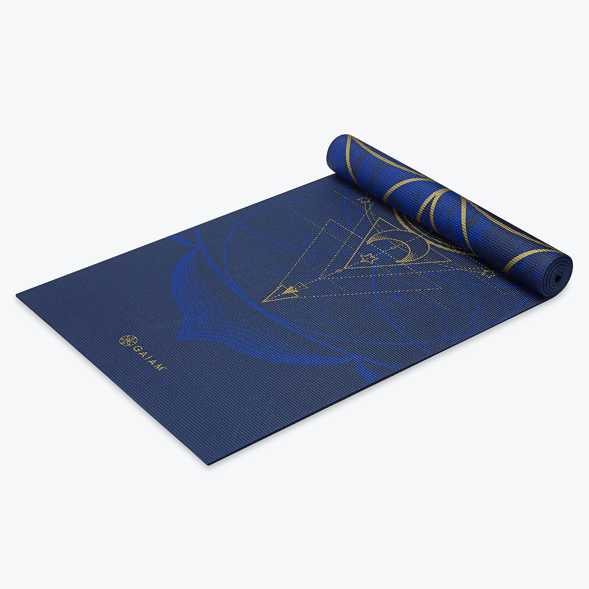 Reversible Metallic Sun & Moon Yoga Mat (6mm) - Image 3