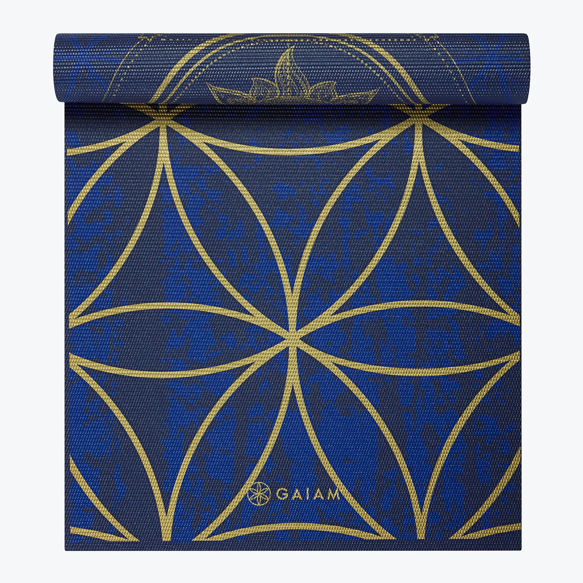 Reversible Metallic Sun & Moon Yoga Mat (6mm) - Image 5